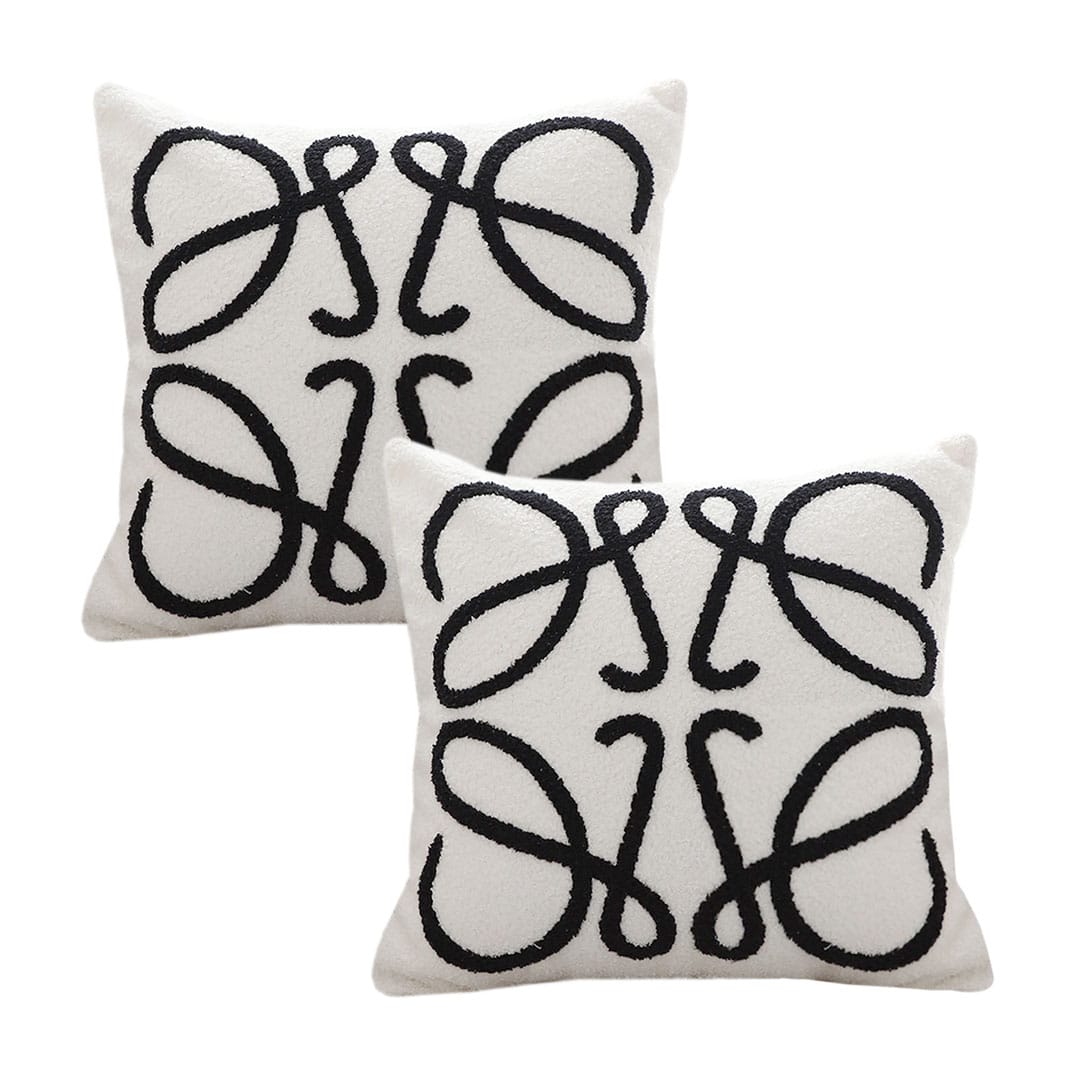 SOGA 2X 45cm Modern Art Loop Pillowcase - Image 2
