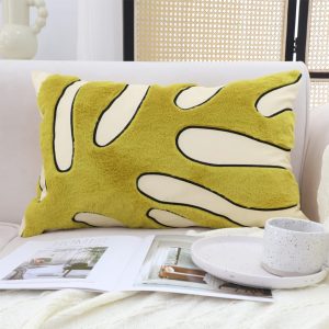 SOGA 2X 38x60cm Coral Branch Pillowcase (Yellow)