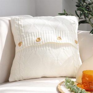 SOGA 2X 45cm Knit Comfort Pillowcase