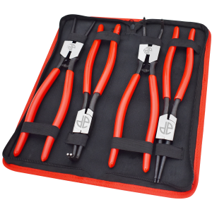 Astro Pneumatic 4PC Large Internal-External Snap Ring Pliers 13"